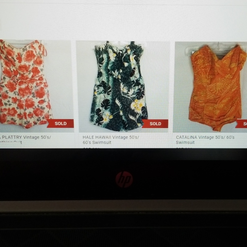4 Vintage bathing suit bundle